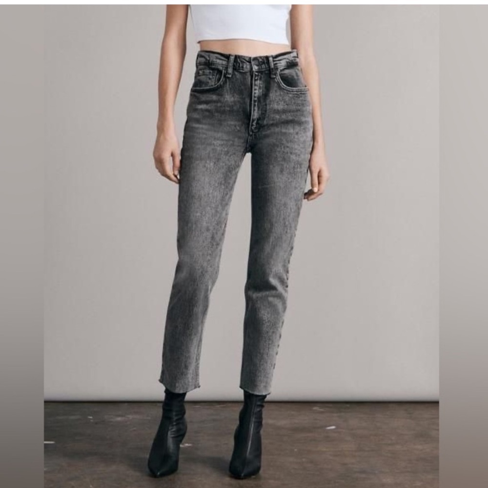 Rag and bone Wren High Rise Straight